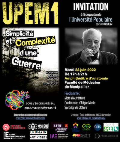 Université Populaire Edgar Morin